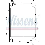 Hladnjak, hlađenje motora NISSENS NIS 62871 IC-393359