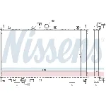 Hladnjak, hlađenje motora NISSENS NIS 628956 IC-C392EA