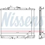 Hladnjak, hlađenje motora NISSENS NIS 62895A IC-A96145