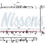 Hladnjak, hlađenje motora NISSENS NIS 628986 IC-DACF19
