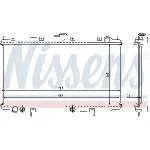 Hladnjak, hlađenje motora NISSENS NIS 62924A IC-398518