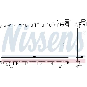 Hladnjak, hlađenje motora NISSENS NIS 62963 IC-473151