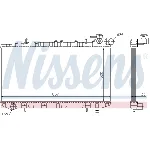 Hladnjak, hlađenje motora NISSENS NIS 62985 IC-473164