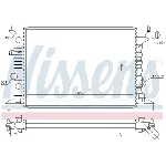 Hladnjak, hlađenje motora NISSENS NIS 630681 IC-A96137