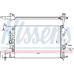 Hladnjak, hlađenje motora NISSENS NIS 630725 IC-CF8A9E