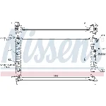 Hladnjak, hlađenje motora NISSENS NIS 63078 IC-364698