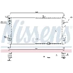 Hladnjak, hlađenje motora NISSENS NIS 632381 IC-A35933