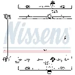 Hladnjak, hlađenje motora NISSENS NIS 636043 IC-DF1BBB