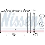 Hladnjak, hlađenje motora NISSENS NIS 63621A IC-AFE4F5