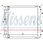 Hladnjak, hlađenje motora NISSENS NIS 63777 IC-A9610A