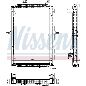 Hladnjak, hlađenje motora NISSENS NIS 63786 IC-D6EBD2