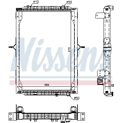 Hladnjak, hlađenje motora NISSENS NIS 63786 IC-D6EBD2
