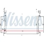 Hladnjak, hlađenje motora NISSENS NIS 63819 IC-9D286D
