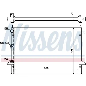 Hladnjak, hlađenje motora NISSENS NIS 63992 IC-473701