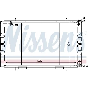 Hladnjak, hlađenje motora NISSENS NIS 64018 IC-472900
