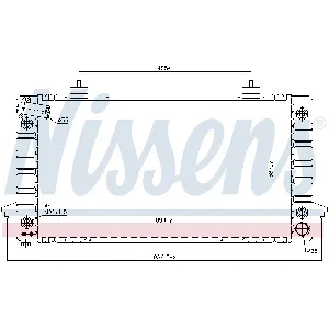 Hladnjak, hlađenje motora NISSENS NIS 64029 IC-473369