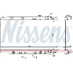 Hladnjak, hlađenje motora NISSENS NIS 640941 IC-A960F8