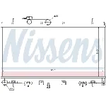 Hladnjak, hlađenje motora NISSENS NIS 64114 IC-A960F6