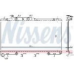 Hladnjak, hlađenje motora NISSENS NIS 64115 IC-B8BE38