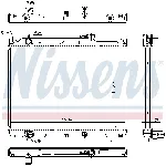 Hladnjak, hlađenje motora NISSENS NIS 64206 IC-DACF30