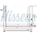 Hladnjak, hlađenje motora NISSENS NIS 64325 IC-B8BE3C