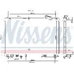 Hladnjak, hlađenje motora NISSENS NIS 64659 IC-D309D7