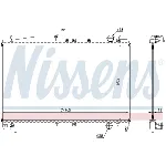 Hladnjak, hlađenje motora NISSENS NIS 646802 IC-B8BE42