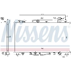Hladnjak, hlađenje motora NISSENS NIS 646812 IC-C39322
