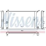 Hladnjak, hlađenje motora NISSENS NIS 646842 IC-C730FD