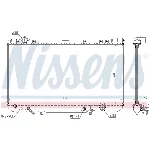 Hladnjak, hlađenje motora NISSENS NIS 64756 IC-473625