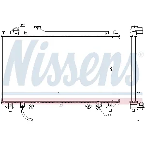 Hladnjak, hlađenje motora NISSENS NIS 64764 IC-A3597B