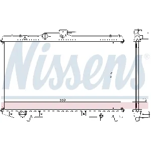 Hladnjak, hlađenje motora NISSENS NIS 64773 IC-473631