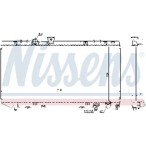 Hladnjak, hlađenje motora NISSENS NIS 64775 IC-473632