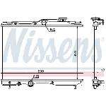 Hladnjak, hlađenje motora NISSENS NIS 64839 IC-364785