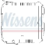 Hladnjak, hlađenje motora NISSENS NIS 64845 IC-473755