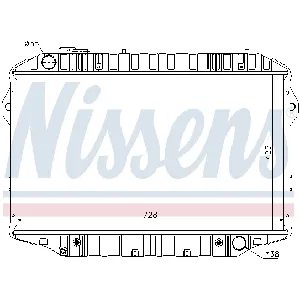 Hladnjak, hlađenje motora NISSENS NIS 64861 IC-A79644