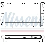 Hladnjak, hlađenje motora NISSENS NIS 649971 IC-A960B3