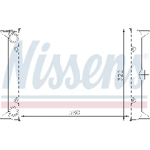 Hladnjak, hlađenje motora NISSENS NIS 65140 IC-473722