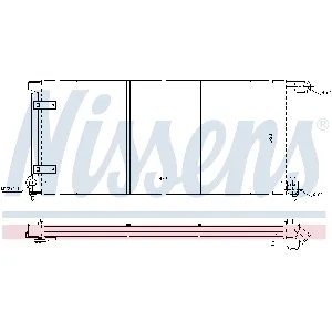 Hladnjak, hlađenje motora NISSENS NIS 65175 IC-364794