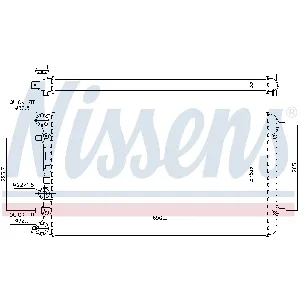 Hladnjak, hlađenje motora NISSENS NIS 65228 IC-473735