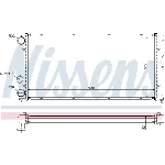 Hladnjak, hlađenje motora NISSENS NIS 65236 IC-473738
