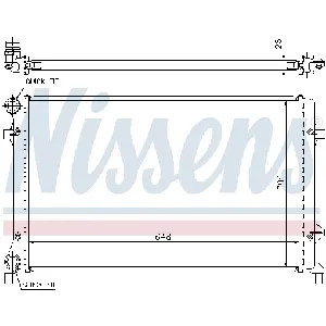 Hladnjak, hlađenje motora NISSENS NIS 65277A IC-A6FEC5