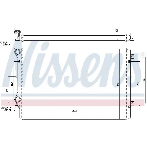Hladnjak, hlađenje motora NISSENS NIS 65279A IC-A8AD73