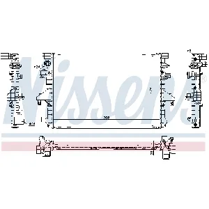 Hladnjak, hlađenje motora NISSENS NIS 65285 IC-CF8AC5