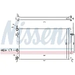Hladnjak, hlađenje motora NISSENS NIS 65321 IC-D851B9