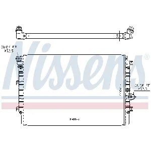 Hladnjak, hlađenje motora NISSENS NIS 65336 IC-CFF399