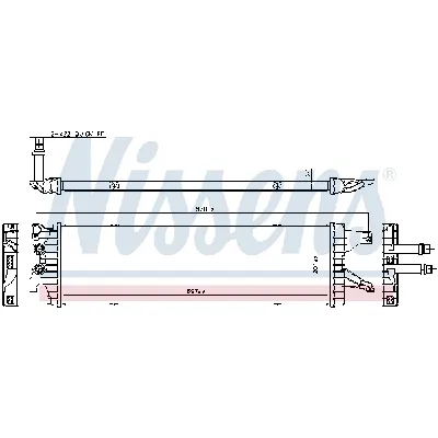 Hladnjak, hlađenje motora NISSENS NIS 65347 IC-G0QQ1X