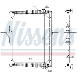 Hladnjak, hlađenje motora NISSENS NIS 65475 IC-B8BE59