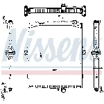 Hladnjak, hlađenje motora NISSENS NIS 65479 IC-E49CE2