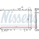 Hladnjak, hlađenje motora NISSENS NIS 65559A IC-9D28A6